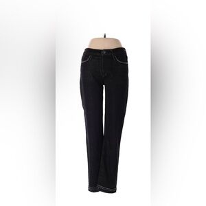 FRAME Black Skinny Jeans Studded Pockets Le Skinny de Jeanne Size 26
